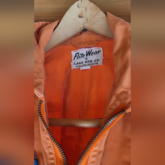 Moving Sale! Vintage orange flight suit great for Halloween - Picture 3 of 11